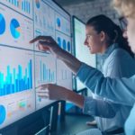 Visualización digital de estadísticas y datos